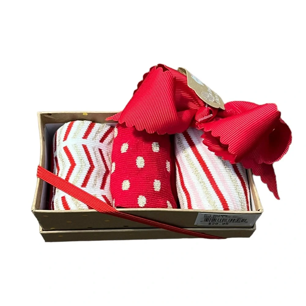 🌟NWT🌟 Baby Christmas Santa Slippers and Socks/Bow Lot